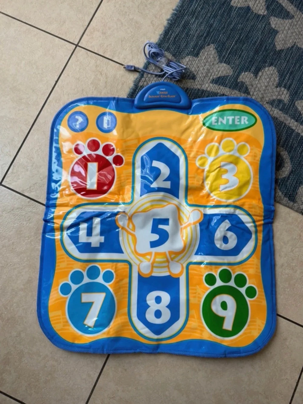 VTech V.Smile TV Learning System Jammin' Gym Class Play Mat Controller Only